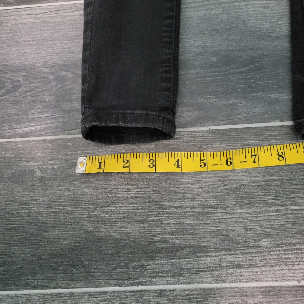 Old Navy Rockstar Jegging Black Ankle Length Size 4 - Picture 6 of 8